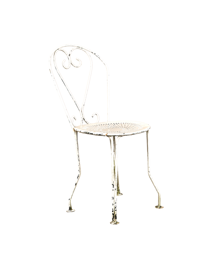 Heart Garden Chair - White