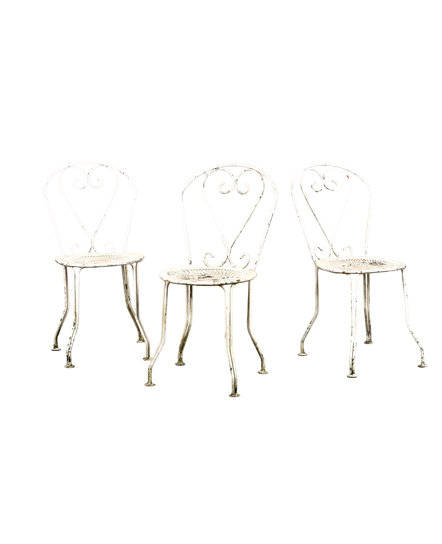 Heart Garden Chair - White