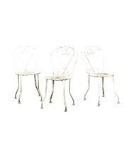 Heart Garden Chair - White