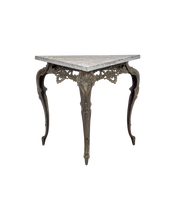 Triangle Marble Display Table