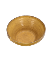 Serving Bowl - Yellow Ochre Glaze