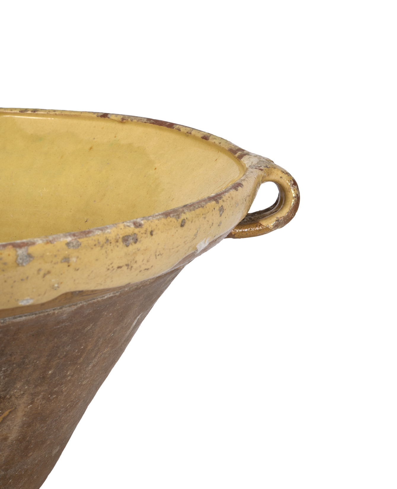 Serving Bowl - Yellow Ochre Glaze