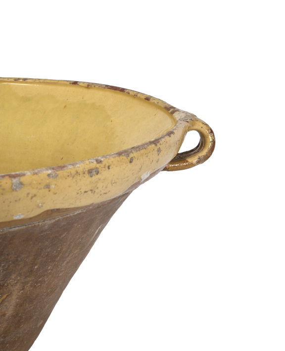 Serving Bowl - Yellow Ochre Glaze