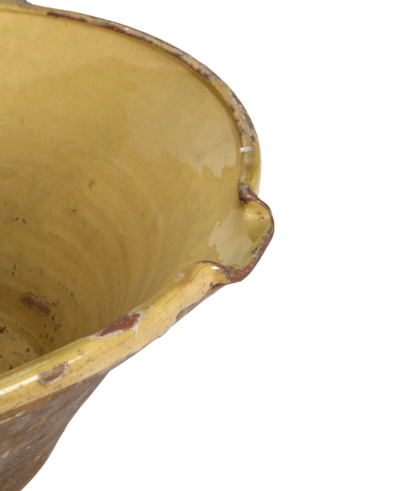 Serving Bowl - Yellow Ochre Glaze