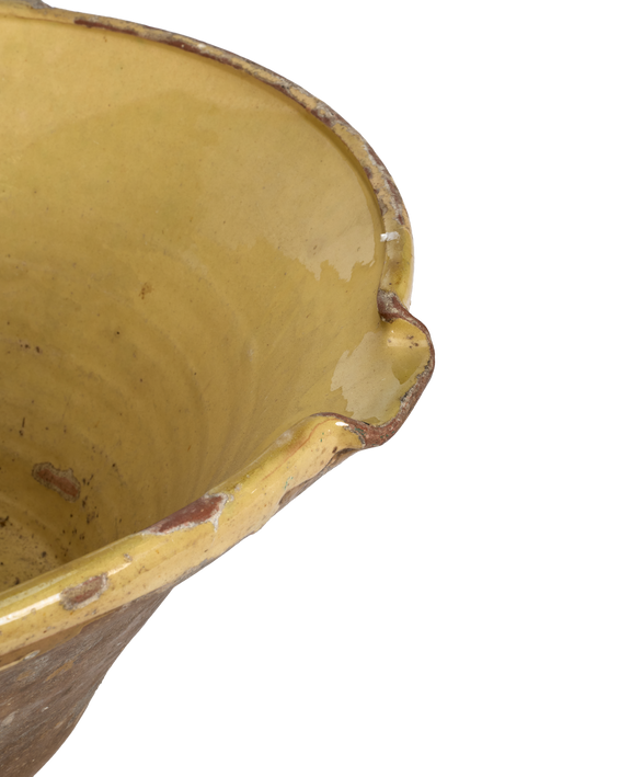 Serving Bowl - Yellow Ochre Glaze