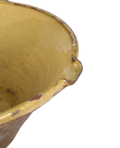 Serving Bowl - Yellow Ochre Glaze