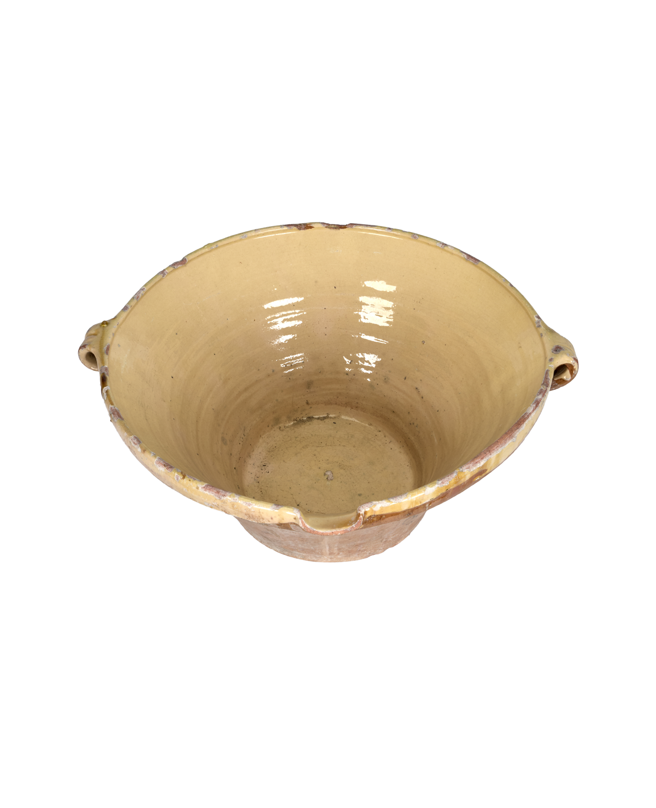 Serving Bowl - Yellow Ochre Glaze