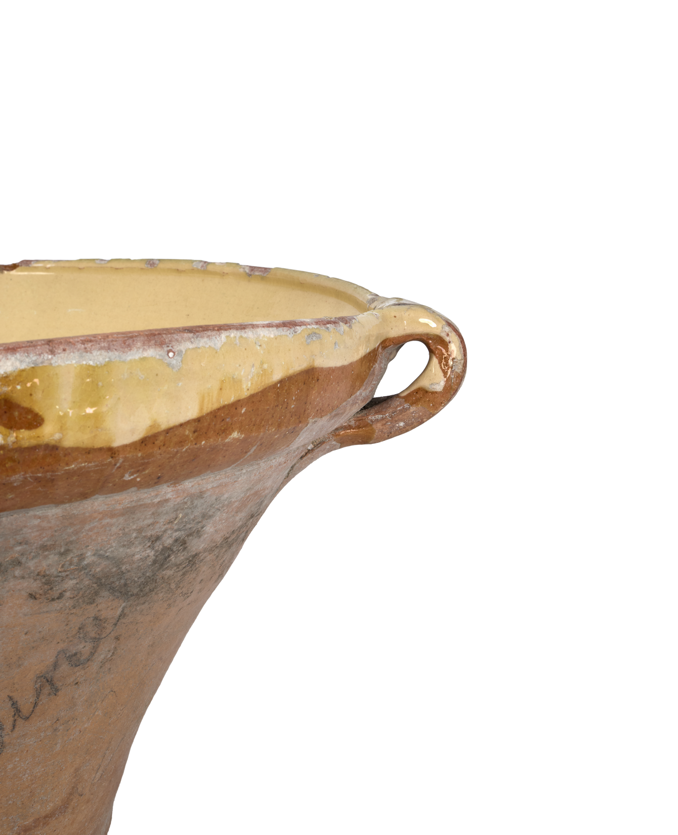 Serving Bowl - Yellow Ochre Glaze