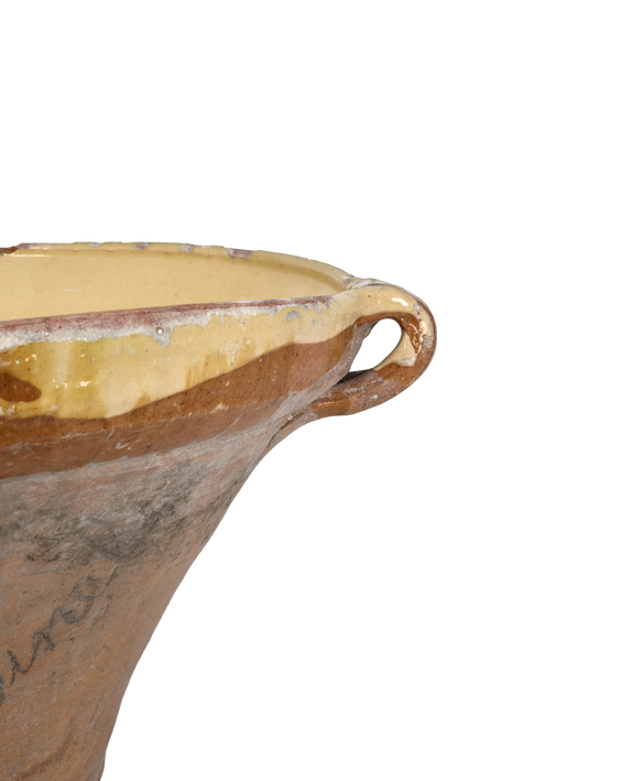 Serving Bowl - Yellow Ochre Glaze