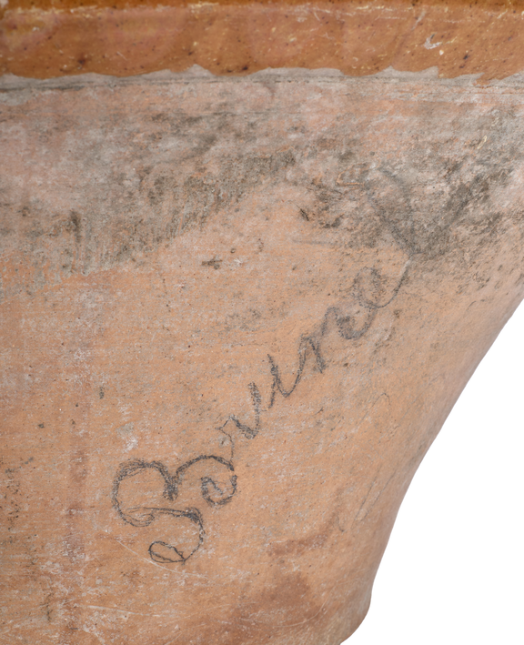 Serving Bowl - Yellow Ochre Glaze