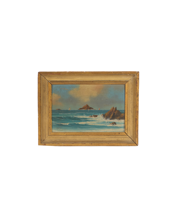 Landscape Painting - Lislet La Voile