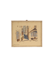 Landscape Painting - Une Rue Pavée