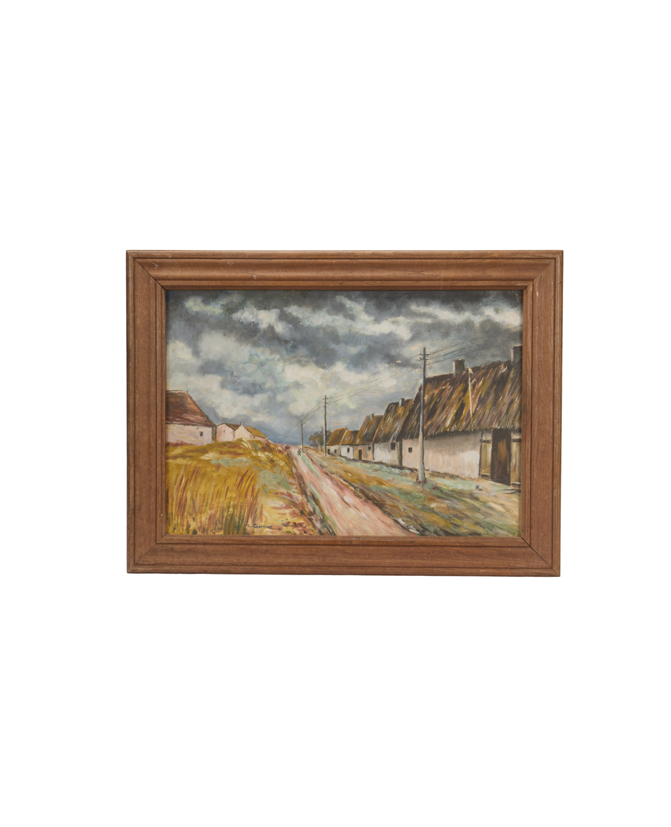 Landscape Painting - Un Ciel Orageux