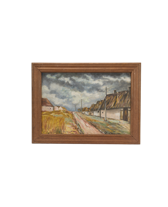 Landscape Painting - Un Ciel Orageux