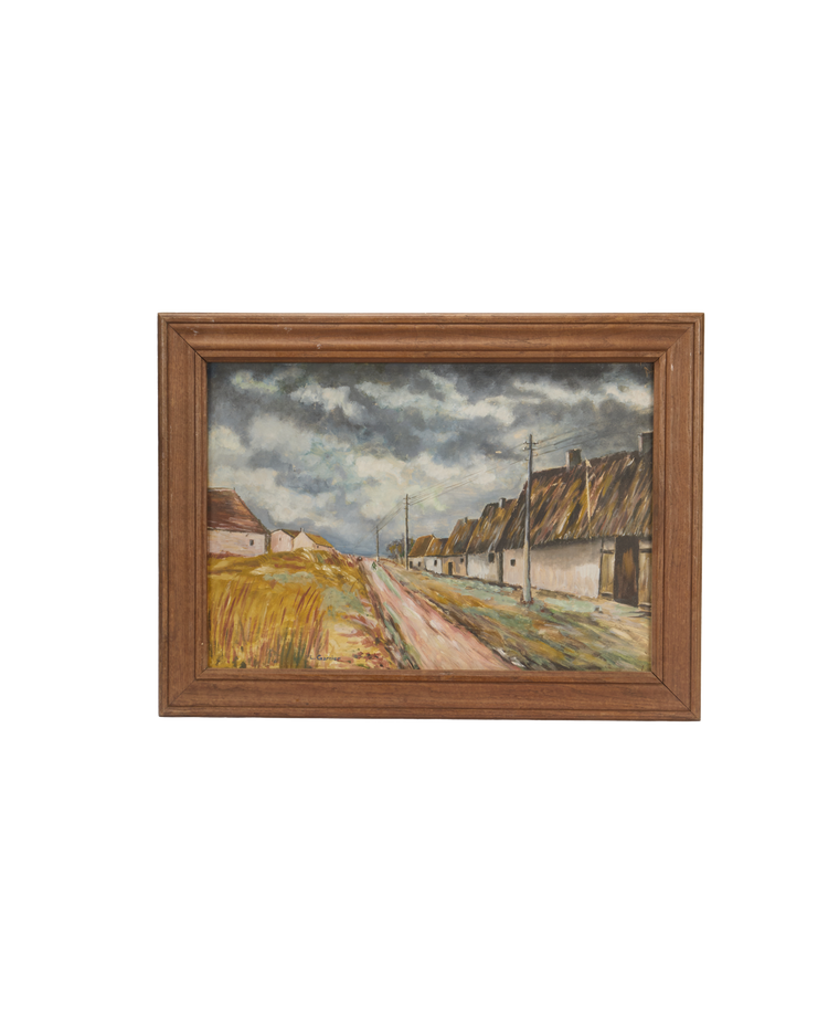 Landscape Painting - Un Ciel Orageux