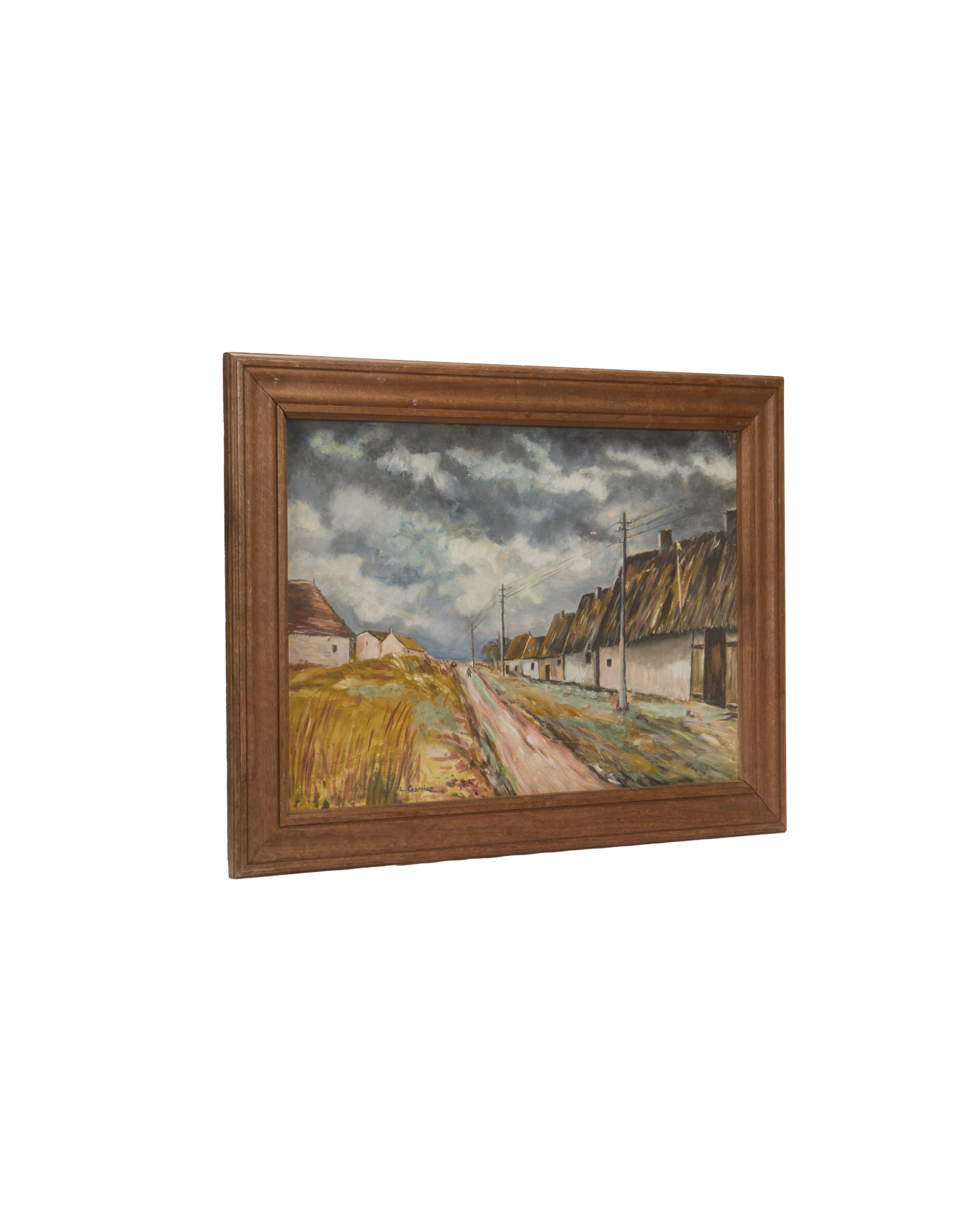 Landscape Painting - Un Ciel Orageux