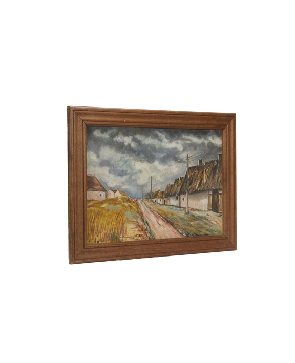 Landscape Painting - Un Ciel Orageux