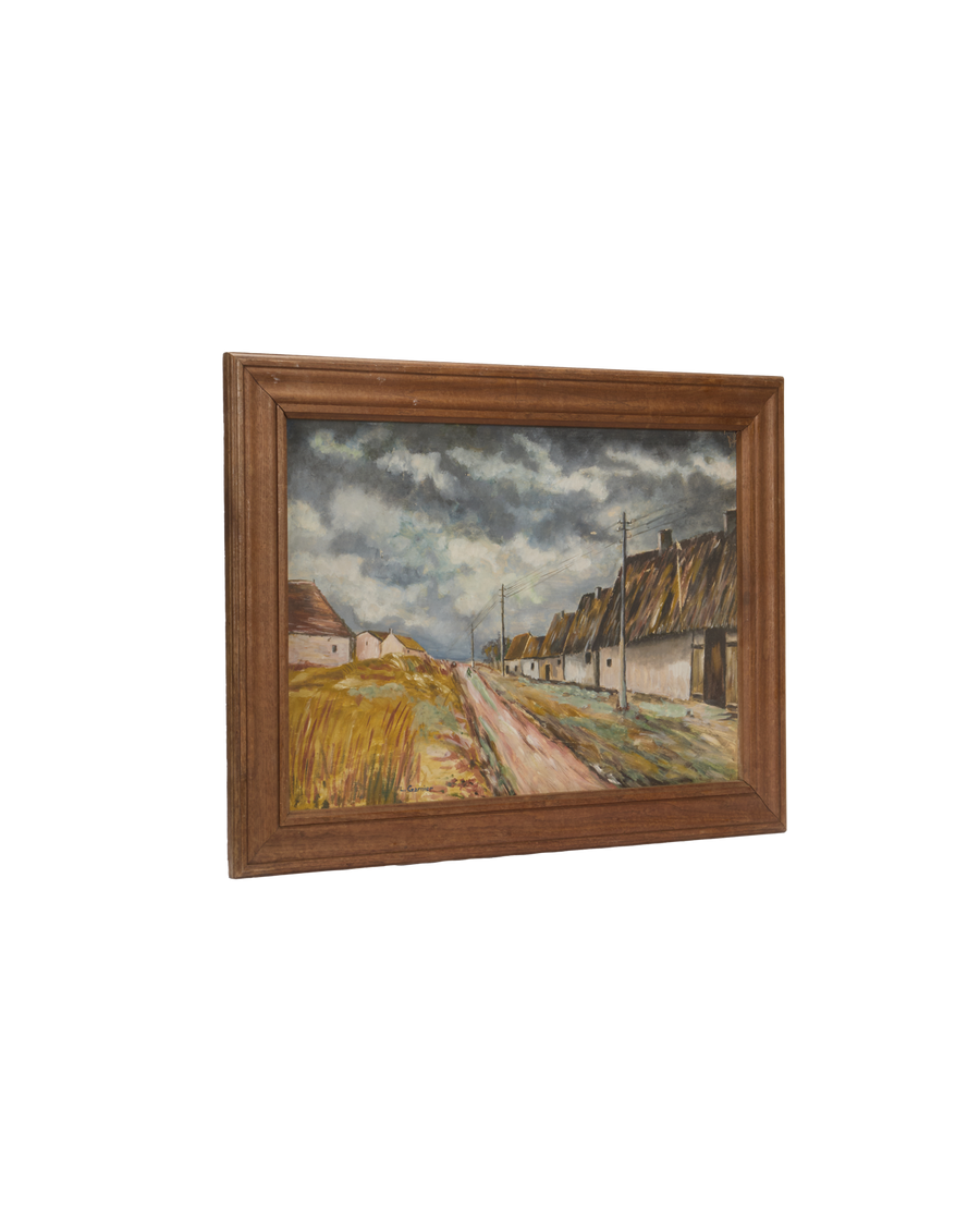 Landscape Painting - Un Ciel Orageux
