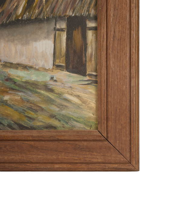 Landscape Painting - Un Ciel Orageux