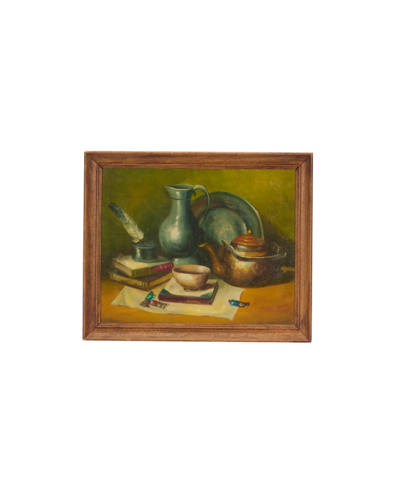 Landscape Painting - Plume Dans L’encre