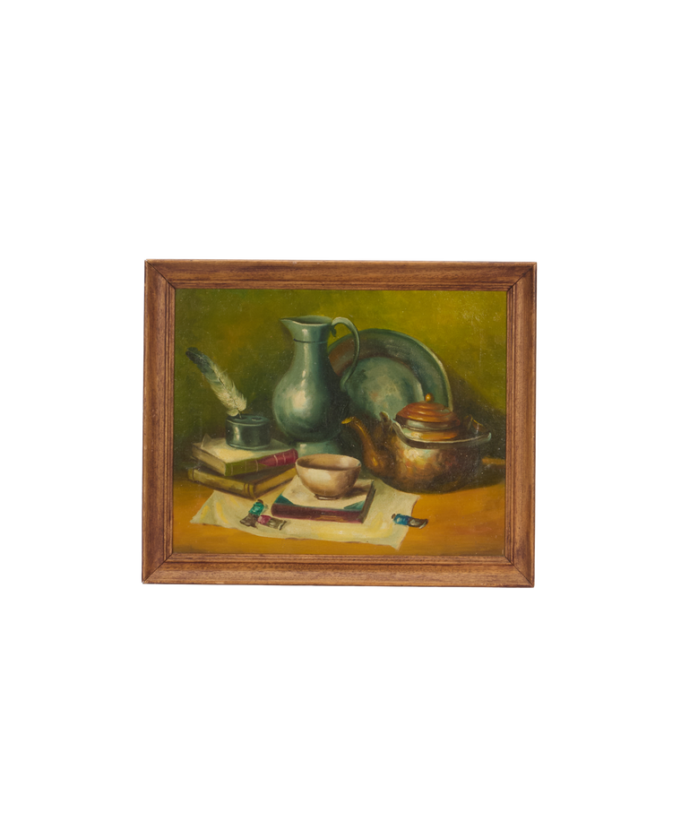 Landscape Painting - Plume Dans L’encre