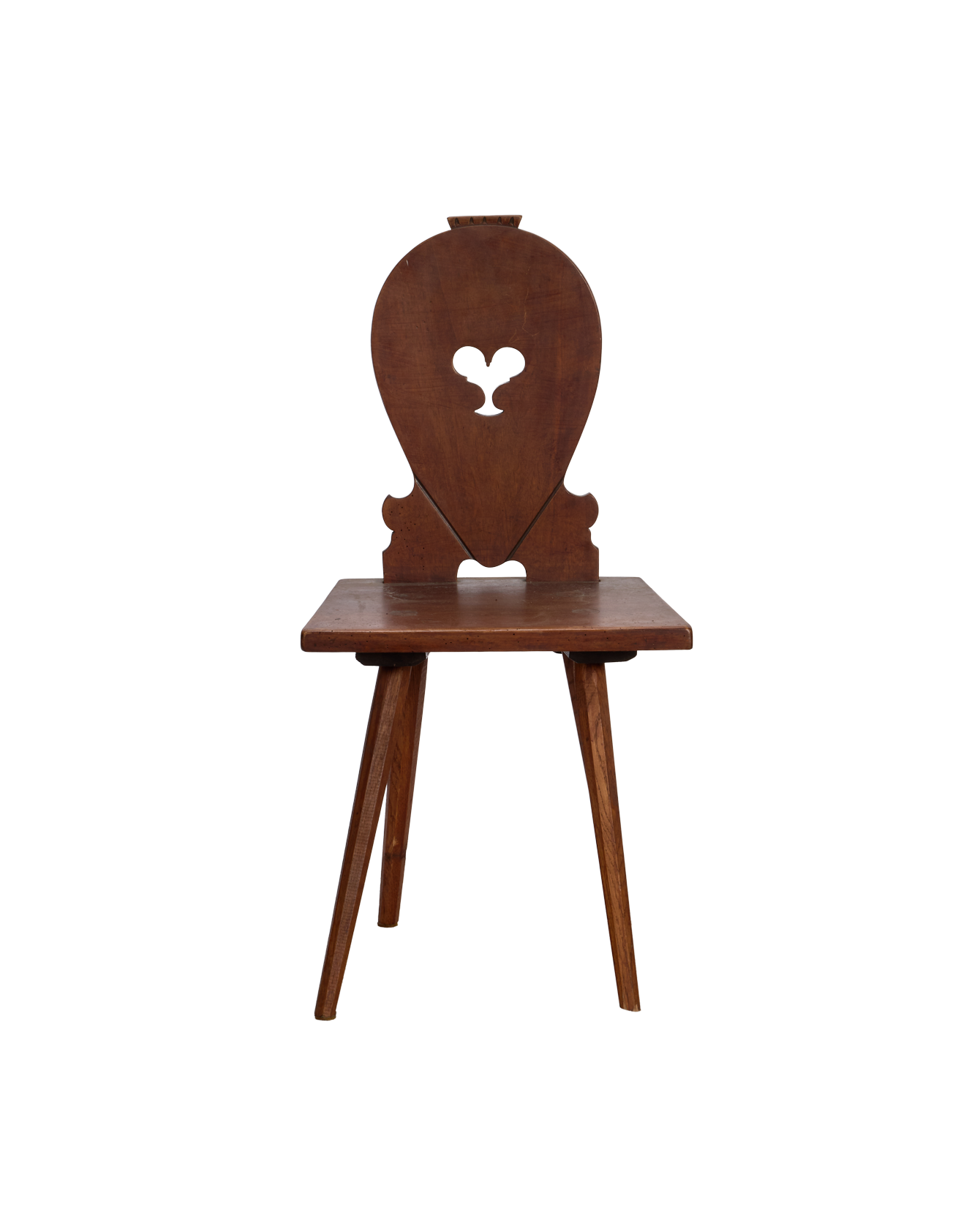 Curved Back Heart Chair