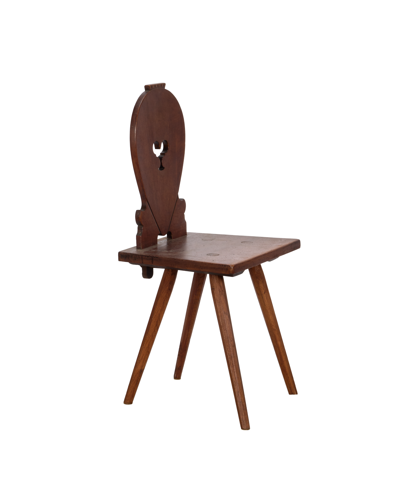 Curved Back Heart Chair