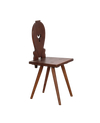 Curved Back Heart Chair