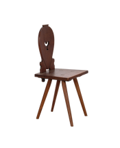 Curved Back Heart Chair