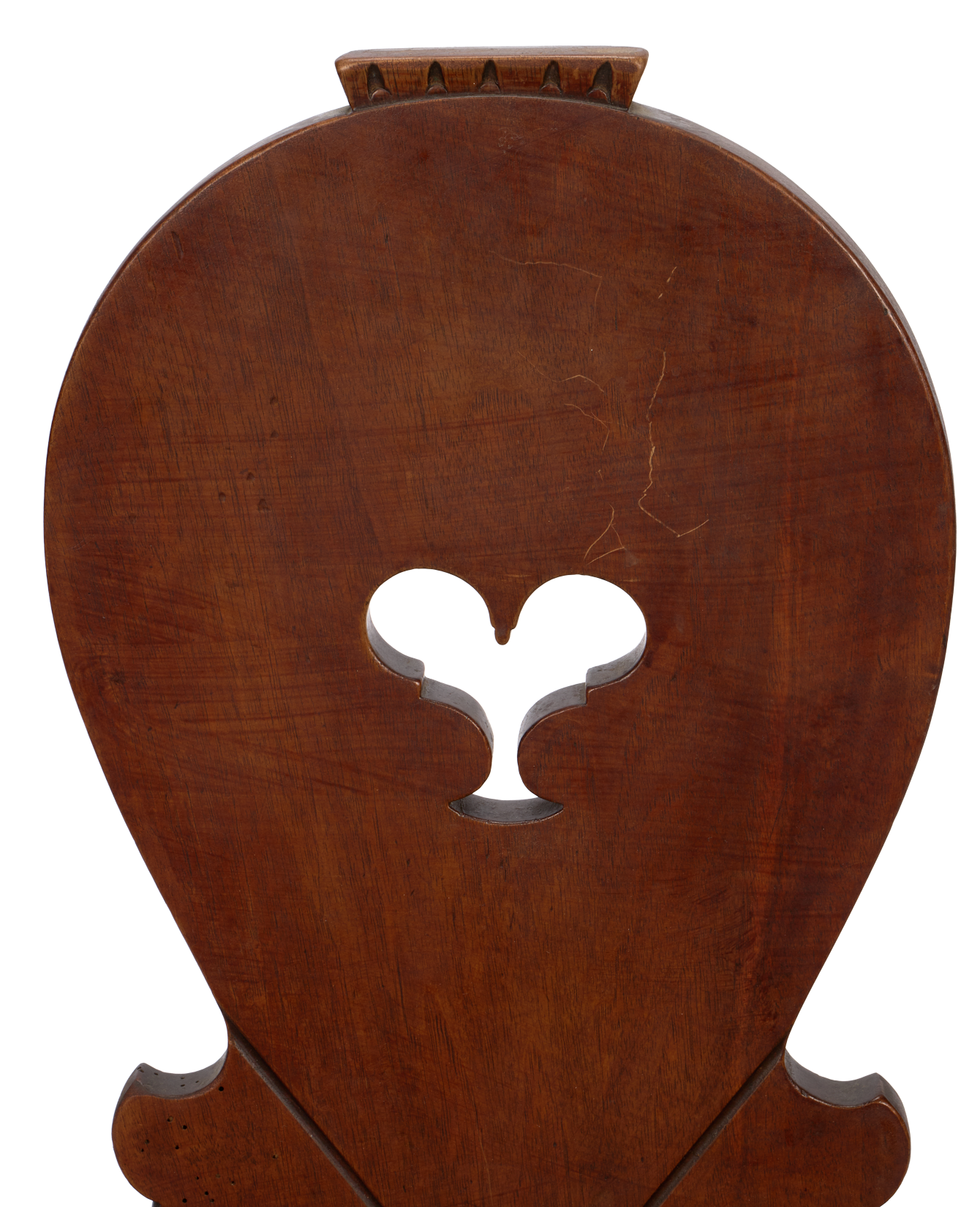 Curved Back Heart Chair