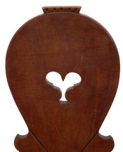 Curved Back Heart Chair