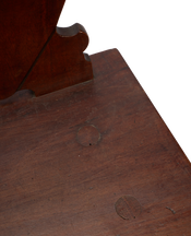 Curved Back Heart Chair