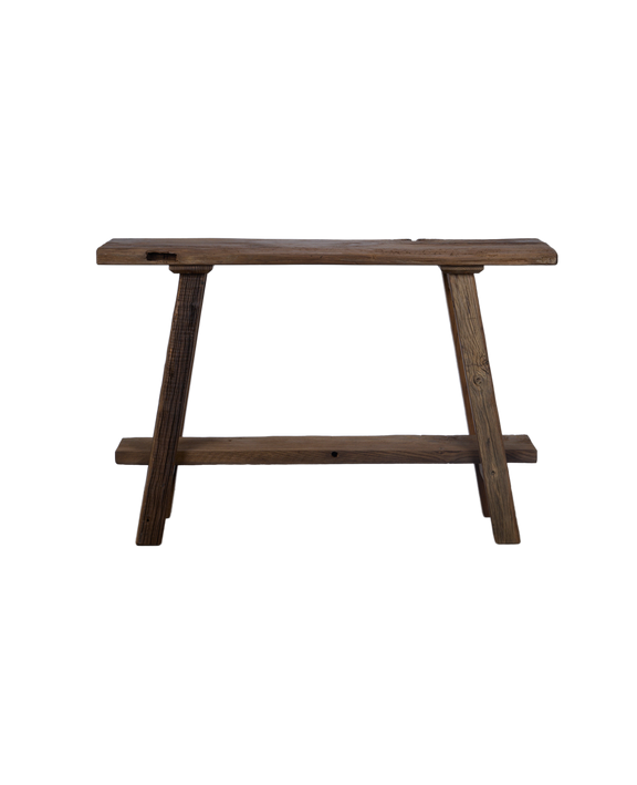 Chestnut Wood Console