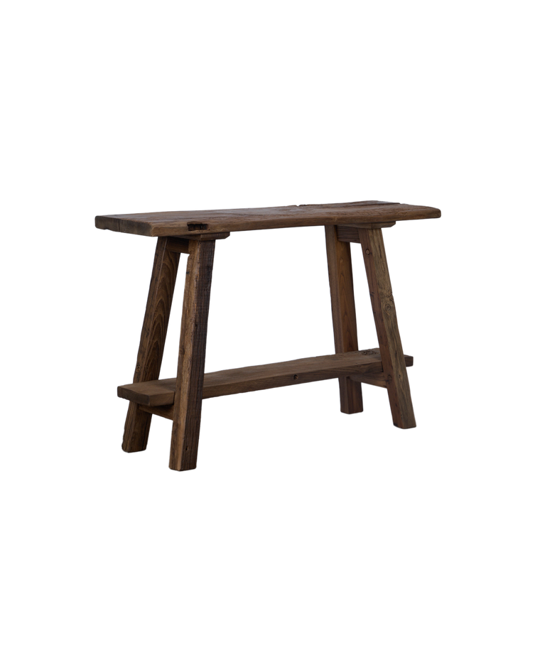 Chestnut Wood Console