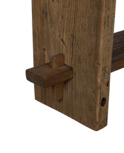 Chestnut Wood Console