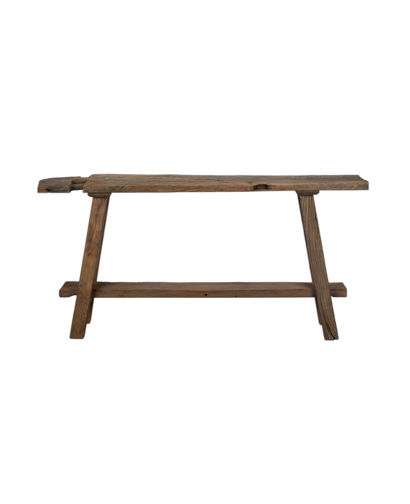 Chestnut Wood Console