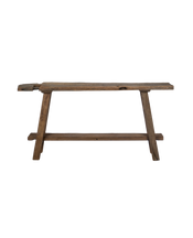 Chestnut Wood Console