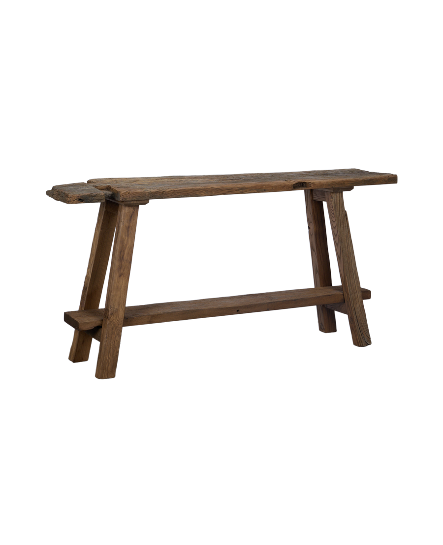 Designed Chestnut Wood Console from Turkey made of Wood