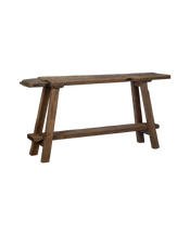 Chestnut Wood Console