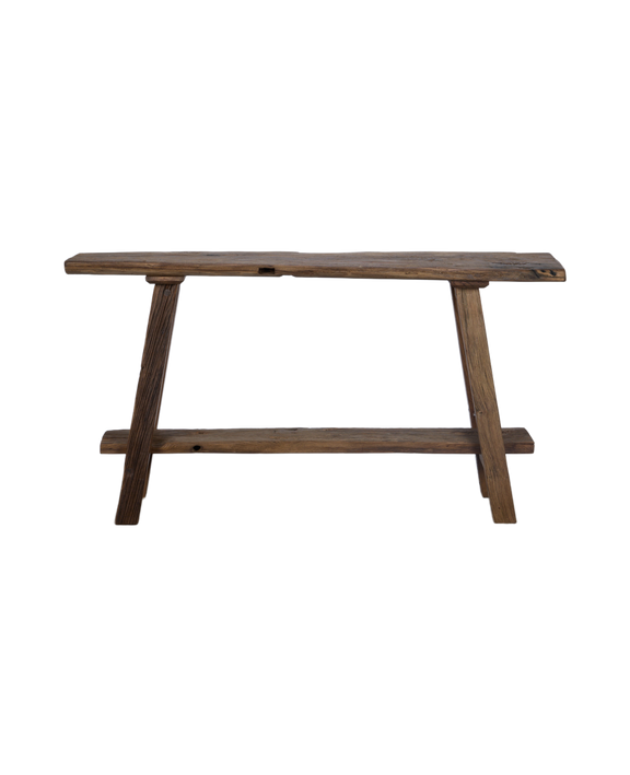 Chestnut Wood Console