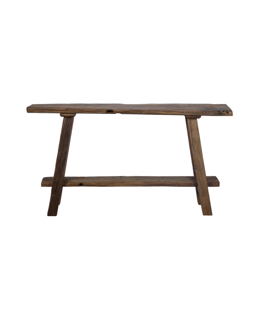 Chestnut Wood Console