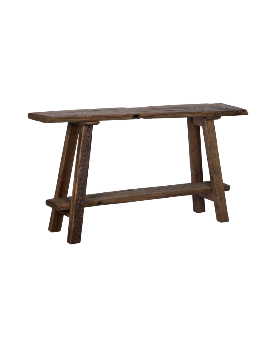 Chestnut Wood Console