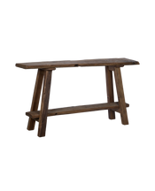Chestnut Wood Console