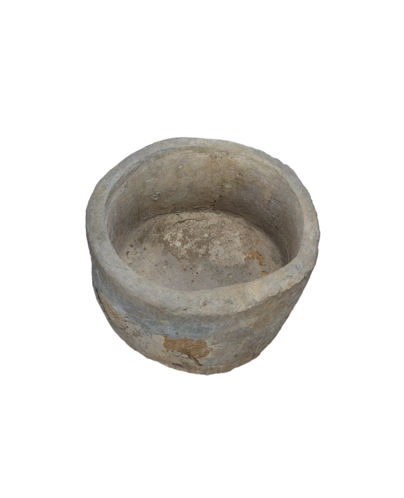 Vintage Limestone Trough - Round from Indonesia - Planters, Fountains, & Water Features