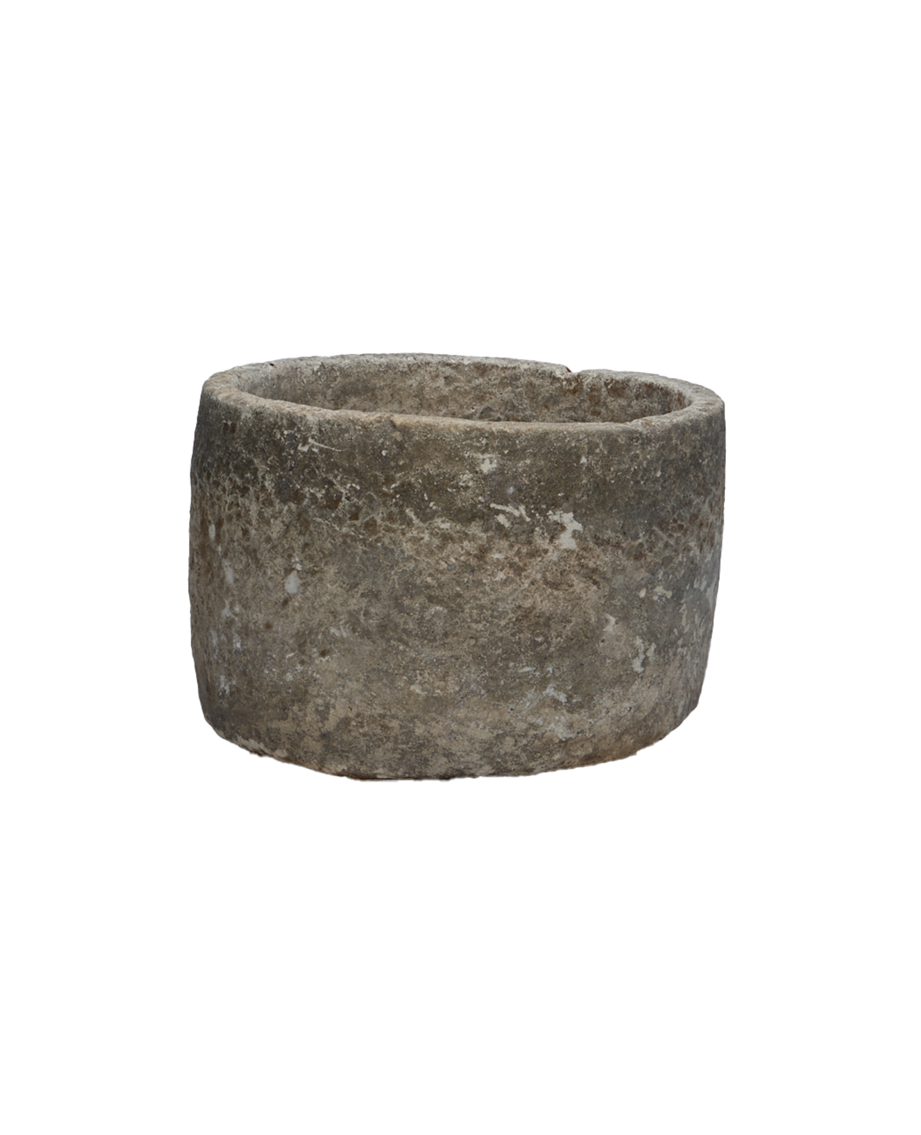 Vintage Limestone Trough - Round from Indonesia - Planters, Fountains, & Water Features