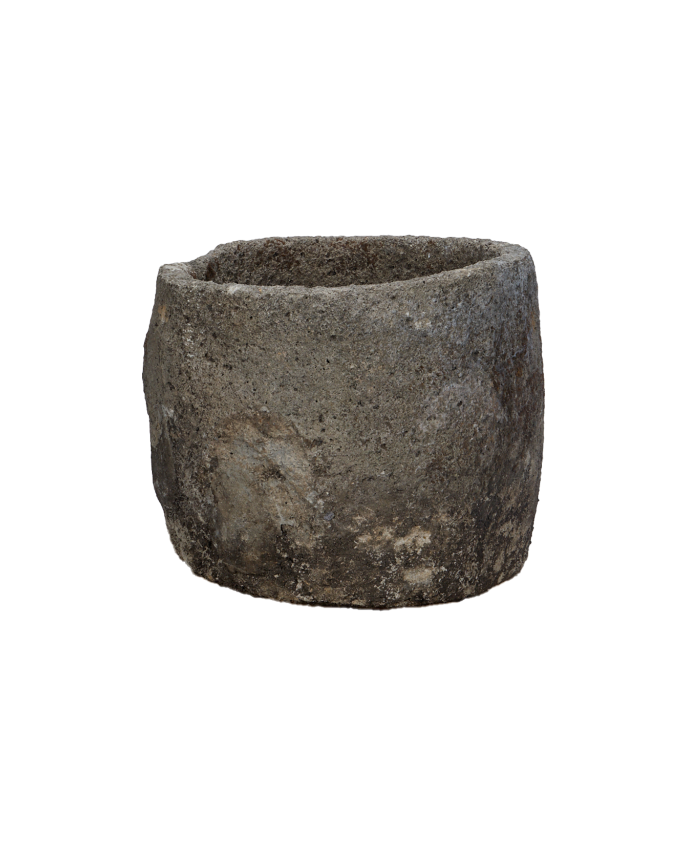 Vintage Limestone Trough - Round from Indonesia - Planters, Fountains, & Water Features