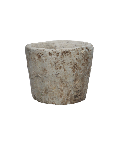 Vintage Limestone Trough - Round from Indonesia - Planters, Fountains, & Water Features