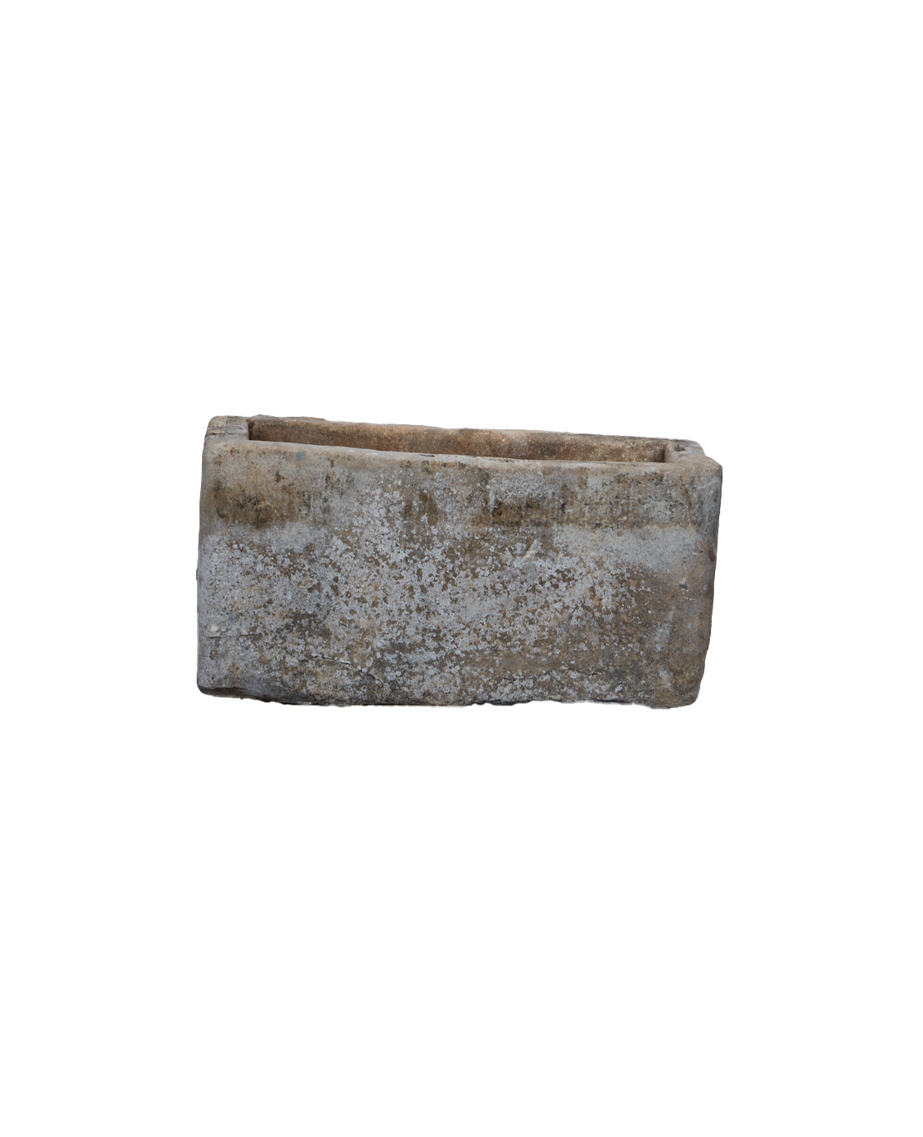 Vintage Limestone Trough - Rectangle from Indonesia - Planters, Fountains, & Water Features