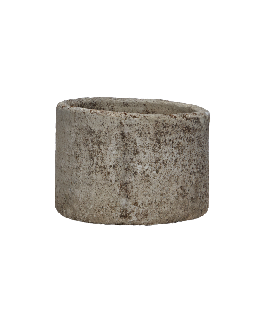 Vintage Limestone Trough - Round from Indonesia - Planters, Fountains, & Water Features