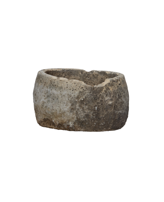 Limestone Trough - Round